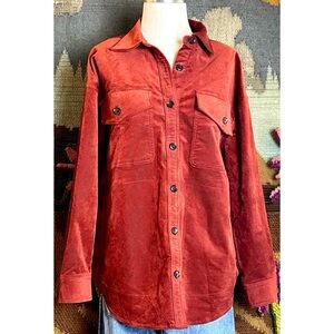 Madewell Oversized Corduroy Shirt Jacket M